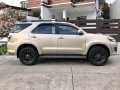 Selling Beige Toyota Fortuner 2015 at 30000 km -5