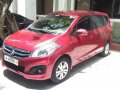 Red Suzuki Ertiga 2018 Manual Gasoline for sale in Bacoor-2