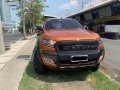 Orange Ford Ranger 2018 Automatic Diesel for sale -9
