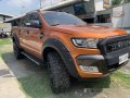 Orange Ford Ranger 2018 Automatic Diesel for sale -8