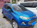 Blue Ford Ecosport 2014 at 22000 km for sale-2