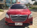 Red Toyota Innova 2014 Automatic Diesel for sale in Talisay-9