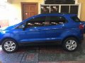 Selling Blue Ford Ecosport 2017 at 16500 km -2