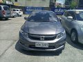 Grey Honda Civic 2014 Automatic Gasoline for sale -3