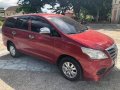 Red Toyota Innova 2014 Automatic Diesel for sale in Talisay-8