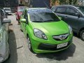 Selling Green Honda Brio 2015 Gasoline Automatic-3