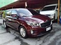 Red Kia Grand Carnival 2017 for sale in Pasig -9