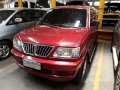 Red Mitsubishi Adventure 2002 Manual Diesel for sale -3