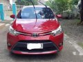 Red Toyota Vios 2014 Manual Gasoline for sale -0
