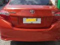 Orange Toyota Vios 2016 for sale in Indang -0