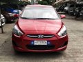 Red Hyundai Accent 2018 Automatic Diesel for sale in Cainta-1