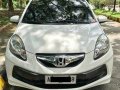 Sell White 2015 Honda Brio at 40000 km -0