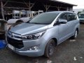 Silver Toyota Innova 2017 Manual Gasoline for sale in Davao City-8