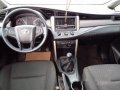 Silver Toyota Innova 2017 Manual Gasoline for sale in Davao City-5