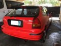 Selling Red Honda Civic 1996 Hatchback Automatic Gasoline in San Mateo-2