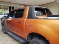 Orange Ford Ranger 2016 Automatic Diesel for sale in Manila-1