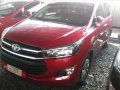 Red Toyota Innova 2017 at 1900 km for sale-3