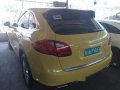 Yellow Porsche Cayenne 2012 at 14000 km for sale-3