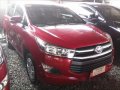 Red Toyota Innova 2017 at 1900 km for sale-2