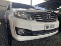 White Toyota Fortuner 2016 Manual Diesel for sale in Quezon City-2