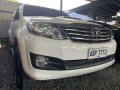 White Toyota Fortuner 2016 Manual Diesel for sale in Quezon City-0