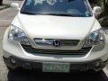 Pearl White Honda Cr-V 2008 Automatic Gasoline for sale in Pasig-6