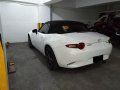 Sell White 2016 Mazda Mx-5 Convertible Automatic Gasoline -1