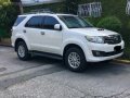 Pearl White Toyota Fortuner 2014 for sale in Pasay-0