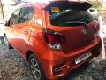 Orange Toyota Wigo 2019 for sale in Manual-1