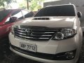 Selling White Toyota Fortuner 2016 Manual Diesel at 12000 km in Quezon City-1