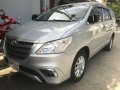 Silver Toyota Innova 2016 for sale Manual-1