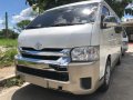 Sell Pearl White 2017 Toyota Hiace in Quezon City-0