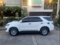 White Toyota Fortuner 2014 at 70000 km for sale in Cebu City-2