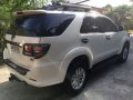 White 2014 Toyota Fortuner Automatic Diesel for sale -4