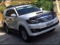 White 2014 Toyota Fortuner Automatic Diesel for sale -2