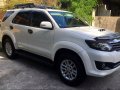 White 2014 Toyota Fortuner Automatic Diesel for sale -0