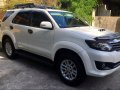 White 2014 Toyota Fortuner Automatic Diesel for sale -5