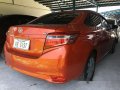 Orange Toyota Vios 2016 Manual Gasoline for sale-1