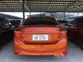 Orange Toyota Vios 2016 Manual Gasoline for sale-0