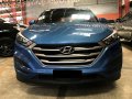 Blue 2016 Hyundai Tucson Automatic Diesel for sale -3