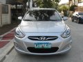 Selling Silver Hyundai Accent 2014 Hatchback Automatic Gasoline in Manila-8
