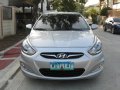 Selling Silver Hyundai Accent 2014 Hatchback Automatic Gasoline in Manila-1