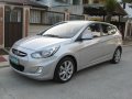 Selling Silver Hyundai Accent 2014 Hatchback Automatic Gasoline in Manila-2