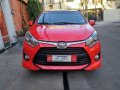 Red Toyota Wigo 2018 Hatchback Automatic Gasoline for sale in Manila-4