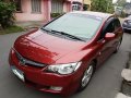 Red Honda Civic 2008 at 71376 km for sale -1