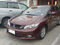 Selling Red Honda Civic 1.8V 2015 in Makati-0