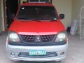 Selling Red Mitsubishi Adventure 2009 Manual Diesel -1