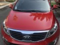 Red 2012 Kia Sportage at 40000 km for sale in Pasig -0