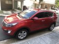 Red 2012 Kia Sportage at 40000 km for sale in Pasig -1