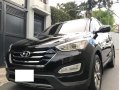 Black Hyundai Santa Fe 2013 for sale in Manila-0